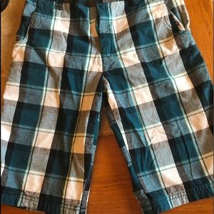Boys Shaun White Plaid Shorts